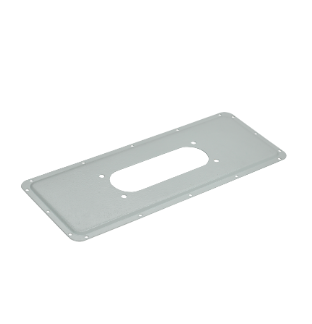 Фотография товара 'IEK TITAN Фланец кабельный 345х170мм с отверстием TI-00D-FL-345-170'