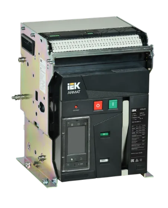 Фотография товара 'IEK ARMAT Воздушный автоматический выключатель стационарного исполнения 3P типоразмер A 66кА 630А AR-ACB-3FA-066-0630A-TTCF'