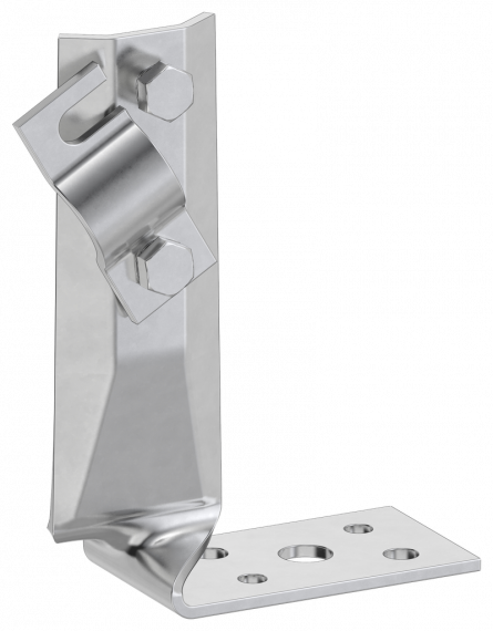 Фотография товара 'IEK ZDP87-20-1-16-70 Держатель проводника круглого 6-10мм вин. угл. скр. h=70мм'