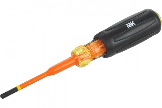 Фотография товара 'IEK A2L5-SC31-T3-ZS-10-080 ARMA2L 5 Отвертка диэлектрическая SLIM PZ/SL1х80 Т3'