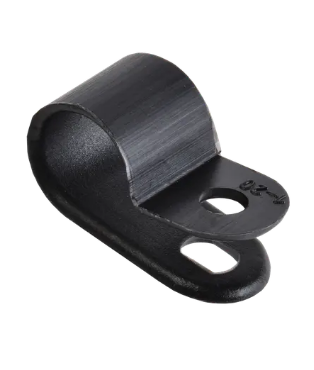 Фотография товара 'IEK Скоба крепежная 9мм нейлоновая черная (50шт) USK11-09-050-K02'