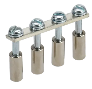 Фотография товара 'IEK Перемычка в сборе для колодки клеммной CTS 10мм2 4PIN YCT10-00-K03-010-A-4P'