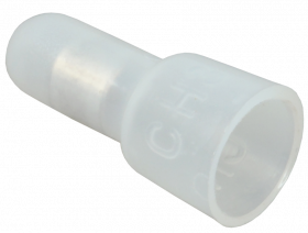 Фотография товара 'IEK Концевая изолированная заглушка 1,25мм2 для соединения алюминиевых проводов, USC20-3-100'