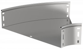 Фотография товара 'IEK Поворот плавный 45град тип Г01 ESCA 100х500мм, CPG01-0-45-100-500'