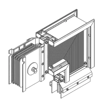 Фотография товара 'IEK LINEBAR Секция угловая вниз 630А Al 3L+N+PER некрашеная IP55 транспортировочная LB-0630A4-25-F-LD'