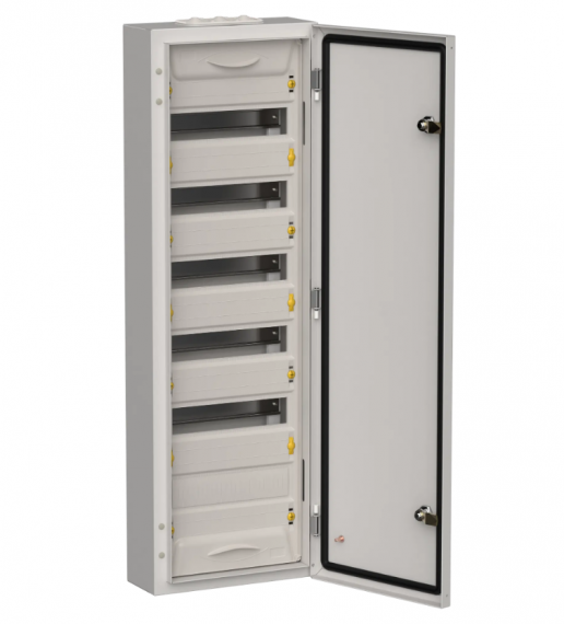 Фотография товара 'IEK TITAN 5 Корпус металлический ЩРн-72 (1х72) 960х310х140мм IP54 серый (одна дверь) TI5-50-N-072-54-7035'