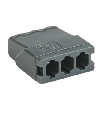 Фотография товара 'IEK Строительно-монтажная клемма СМК 772-243 компактная с пастой (4шт/упак) UKZ31-243-004'