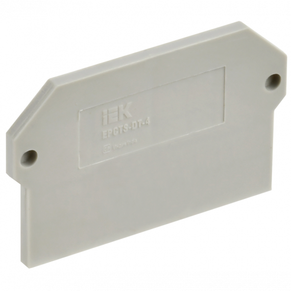 Фотография товара 'IEK YCT15-04-K03-004-ZGL Заглушка для CTS-DT 4мм2'