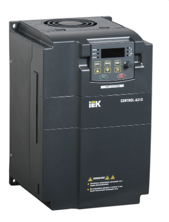Фотография товара 'IEK Преобразователь частоты CONTROL-A310 380В 3Ф 5,5-7,5кВт 13-17A CNT-A310D33V055-075TEZ'
