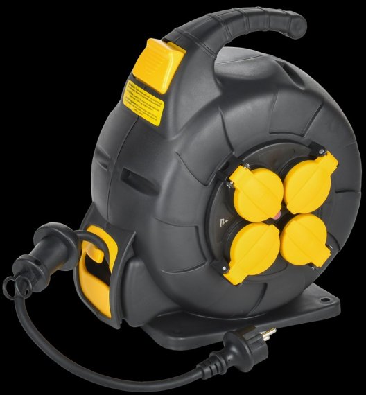 Фотография товара 'IEK TW-KP27-16-04-10-44 TWIST Катушка УК10 2P+PE/10м 3х1,5мм2 КГ'