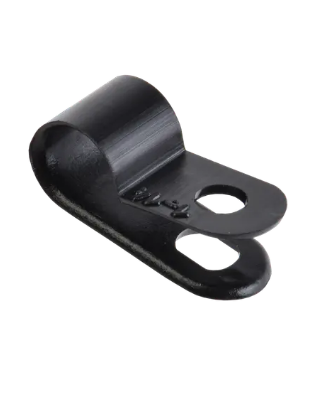 Фотография товара 'IEK Скоба крепежная 6мм нейлоновая черная (50шт) USK11-06-050-K02'