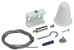 Фотография товара 'IEK Комплект подвеса для шинопровода с тросом, LPK0D-KPT-03-K01'