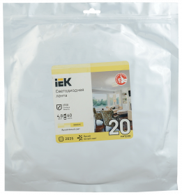 Фотография товара 'IEK Лента LED LSR-2835WW60-4,8-IP20-12В, LSR1-1-060-20-3-20'