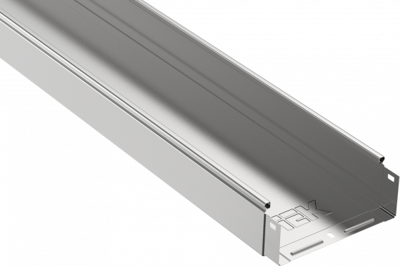 Фотография товара 'IEK Лоток крашенный неперфорированный 80х200х3000, CLNK10-080-200-3'