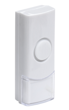 Фотография товара 'IEK Кнопка для звонка беспроводного КЗБ2 IP44 белая EZD21D-KZ-02-K01'