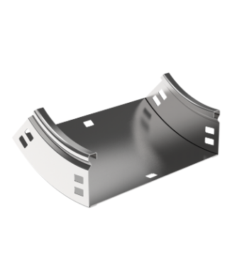 Фотография товара 'IEK ESCA Поворот плавный 45град тип В10 80х500мм CPV51-0-45-080-500'