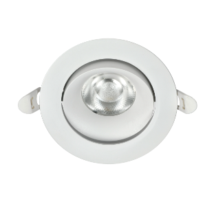 Фотография товара 'IEK LIGHTING PRO Светильник светодиодный поворотный ДВО 1813 9Вт 4000К IP20 круг белый LTP-DSO0-1813-09-40-K01'