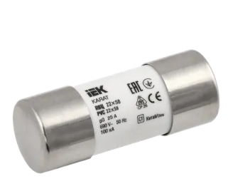 Фотография товара 'IEK Плавкая вставка цилиндрическая ПВЦ 14х51 25А KARAT, MFL20-025'