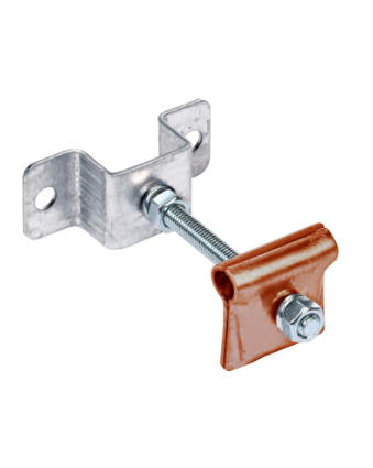 Фотография товара 'IEK Держатель-зажим соединительный круглого проводника 6-12мм опорный L=100мм медь ZHC81-50-1-16-100'