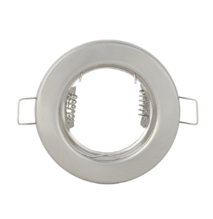 Фотография товара 'IEK Светильник встраиваемый под лампу MR16 хром матовый LUVB0-GU05-1-K27'