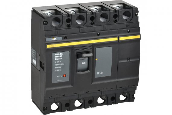 Фотография товара 'IEK KAM-VN60-4-0800 KARAT MASTER Выкл-разъед. ВН88-40 4P 800А'