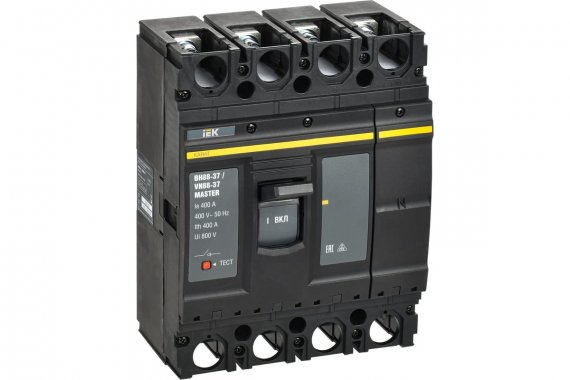 Фотография товара 'IEK KAM-VN40-4-0400 KARAT MASTER Выкл-разъед. ВН88-37 4P 400А'