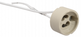 Фотография товара 'IEK Патрон подвесной GU10 со шнуром керамика, EPC50-04-01-K01'