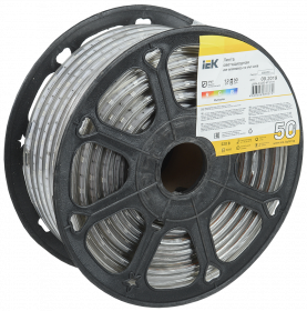 Фотография товара 'IEK Лента LED LSR-5050RGB30-7,2-IP67-220В, LSR4-3-030-67-0-50'