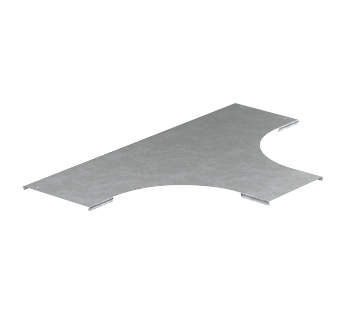 Фотография товара 'IEK Крышка разветвителя лестничного LESTA Т-образного основание 400мм R300 HDZ CRT04D-4-400-10-HDZ'