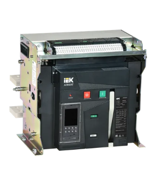 Фотография товара 'IEK ARMAT Воздушный автоматический выключатель стационарного исполнения 3P F 85кА 2500А AR-ACB-3FF-085-2500A-TDCF'