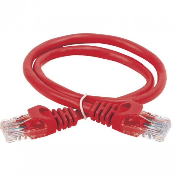 Фотография товара 'IEK PC04-C5EU-1M-G Шнур коммутационный кат.5Е UTP 1м'