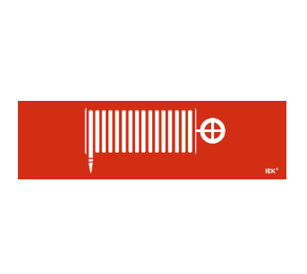 Фотография товара 'IEK Этикетка самоклеящаяся 310х90мм "Пожарный кран" LPC10-1-31-09-PKRAN'