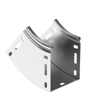 Фотография товара 'IEK ESCA Поворот плавный 45град тип В10 100х150мм CPV51-0-45-100-150'