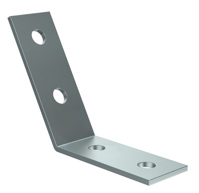 Фотография товара 'IEK Уголок крепежный наклонный 60град для STRUT-профиля EZ, CLM50D-UNS-060-40'