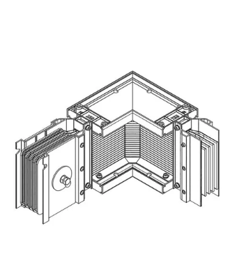 Фотография товара 'IEK LINEBAR Секция угловая правая 4000А Al 3L+N+PER IP55 транспортировочная LB-4000A4-35-F-LR'