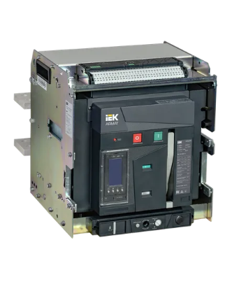 Фотография товара 'IEK ARMAT Воздушный автоматический выключатель выдвижного исполнения 3P типоразмер E 85кА AR-ACB-3VE-085-3200A-TYCF'