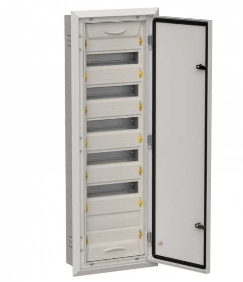 Фотография товара 'IEK TITAN 5 Корпус металлический ЩРв-72 (1х72) 1005х365х130мм IP31 серый (одна дверь) TI5-50-V-072-31-7035'