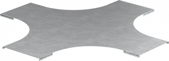 Фотография товара 'IEK Крышка крестовины лестничной LESTA основание 600мм R300 HDZ CKR04D-4-600-10-HDZ'