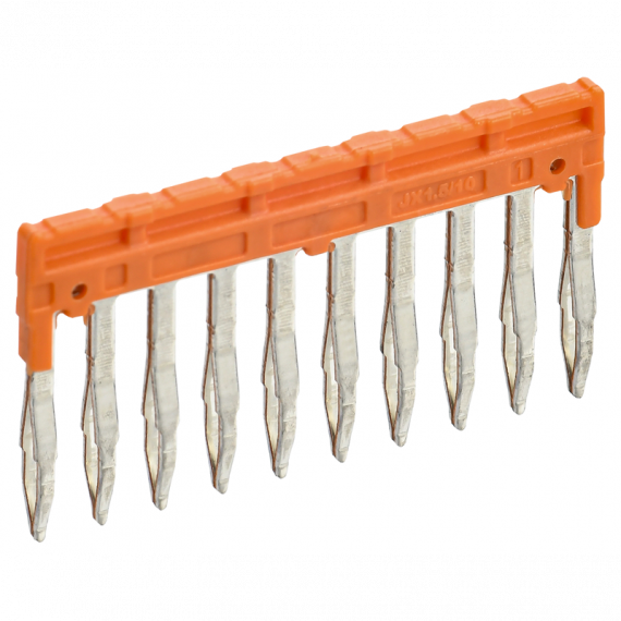 Фотография товара 'IEK YCT20-00-K03-001-EC-10P Перемычка гребенчатая для CP 1,5мм2 10PIN'