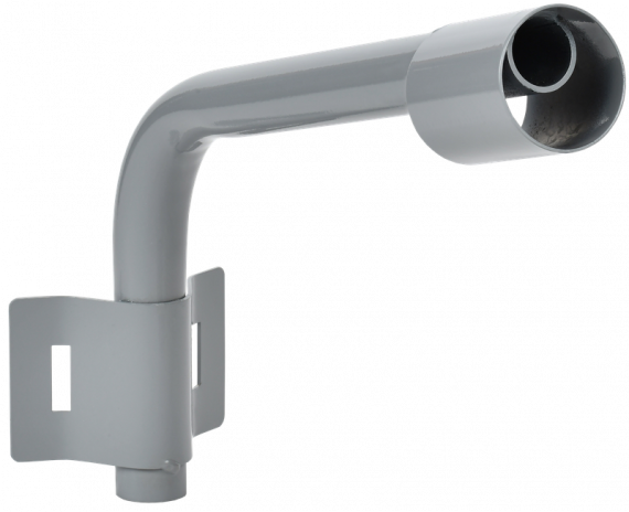 Фотография товара 'IEK LT-DKU0D-CR-60-35-21-K03 Кронштейн КР-1 D=60 L=350 монтаж. лента 1 хомут'