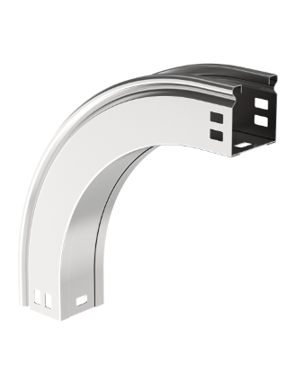 Фотография товара 'IEK ESCA Поворот плавный 90град тип В20 50х100мм CPV41-0-90-050-100'