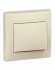Фотография товара 'IEK KVARTA Выключатель 1-клавишный ВС10-1-0-ККм-44 10А IP44 кремовый KV-V10-10-44-K33'