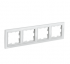 Фотография товара 'IEK BRITE Рамка 4-местная РУ-4-БрБ белый BR-M42-K01'