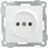 Фотография товара 'IEK Розетка без заземляющего контакта РС10-1-0-Б 10А BOLERO, ERB10-K01-10-1'