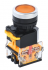Фотография товара 'IEK Кнопка управления D8-11 d=22мм 1з+1р желтая BBT30-11-3-22-K05'