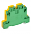 Фотография товара 'IEK Колодка клеммная CTS-PEN заземляющая 10мм2 желто-зеленая  YCT11-00-K52-010'