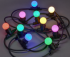 Фотография товара 'IEK LIGHTING Гирлянда белт-лайт 5м 10 цветных ламп IP65 черный шнур 3м 230В транзит LGDU601-3-010-05-B-S-65'