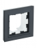 Фотография товара 'IEK BRITE Рамка 1-местная IP44 РУ-1-БрГ-44 графит BR-M12-44-K53'