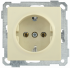 Фотография товара 'IEK Розетка РС11-1-0-Б с заземляющим контактом 16А BOLERO, ERB11-K33-16'
