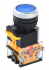 Фотография товара 'IEK Кнопка управления D8-11 d=22мм 1з+1р синяя BBT30-11-3-22-K07'